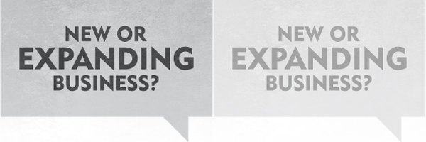 New or Expanding Business
