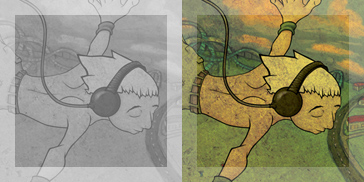 Falling Boy Illustration